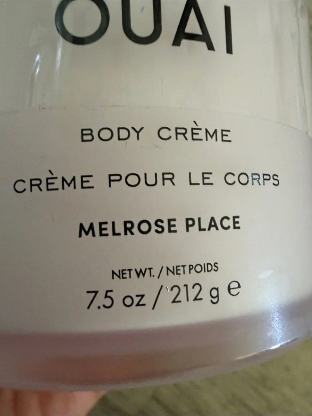 OUAI Melrose Place Body Crème $40 retail